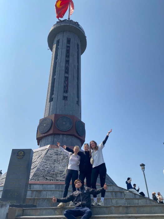 Tourists from England